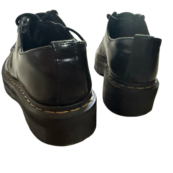 DR. MARTENS Holly Black Patent
Leather Platform Lace-Up Oxfords - Picture 8 of 17
